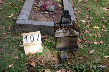 Photos of the grave 107