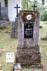 Photos of the grave 13