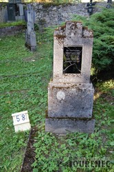 Photos of the grave 58