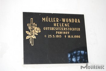 Photos of the grave 70 - Crypt family Müller