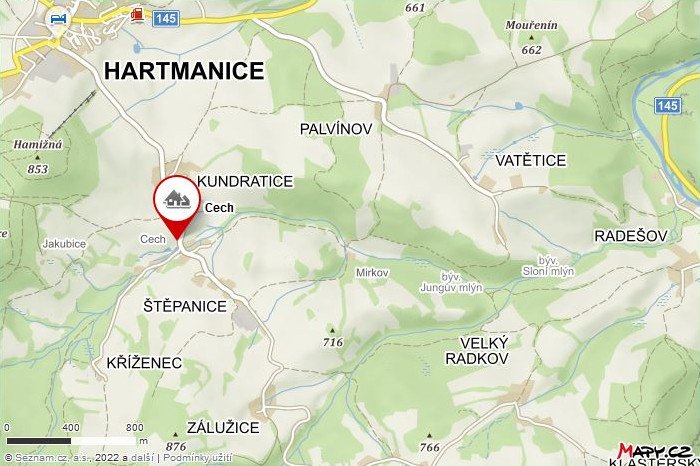 Karte auf Mapy.cz anzeigen